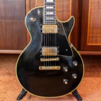A front shot of a 1969 Les Paul Custom