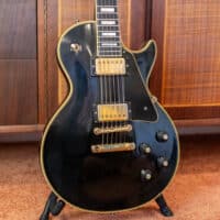 The front of the body of a 1969 Les Paul Custom