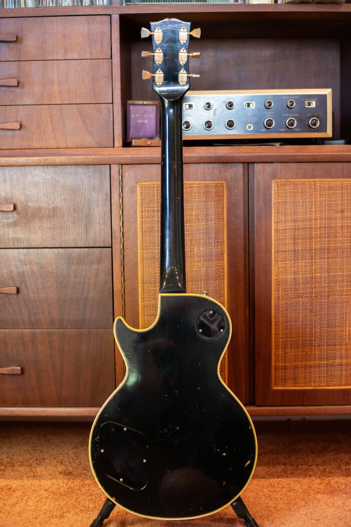 The back of a 1969 Les Paul Custom