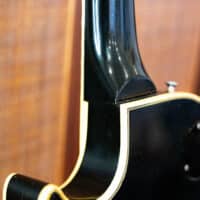 The neck joint on a 1969 Les Paul Custom